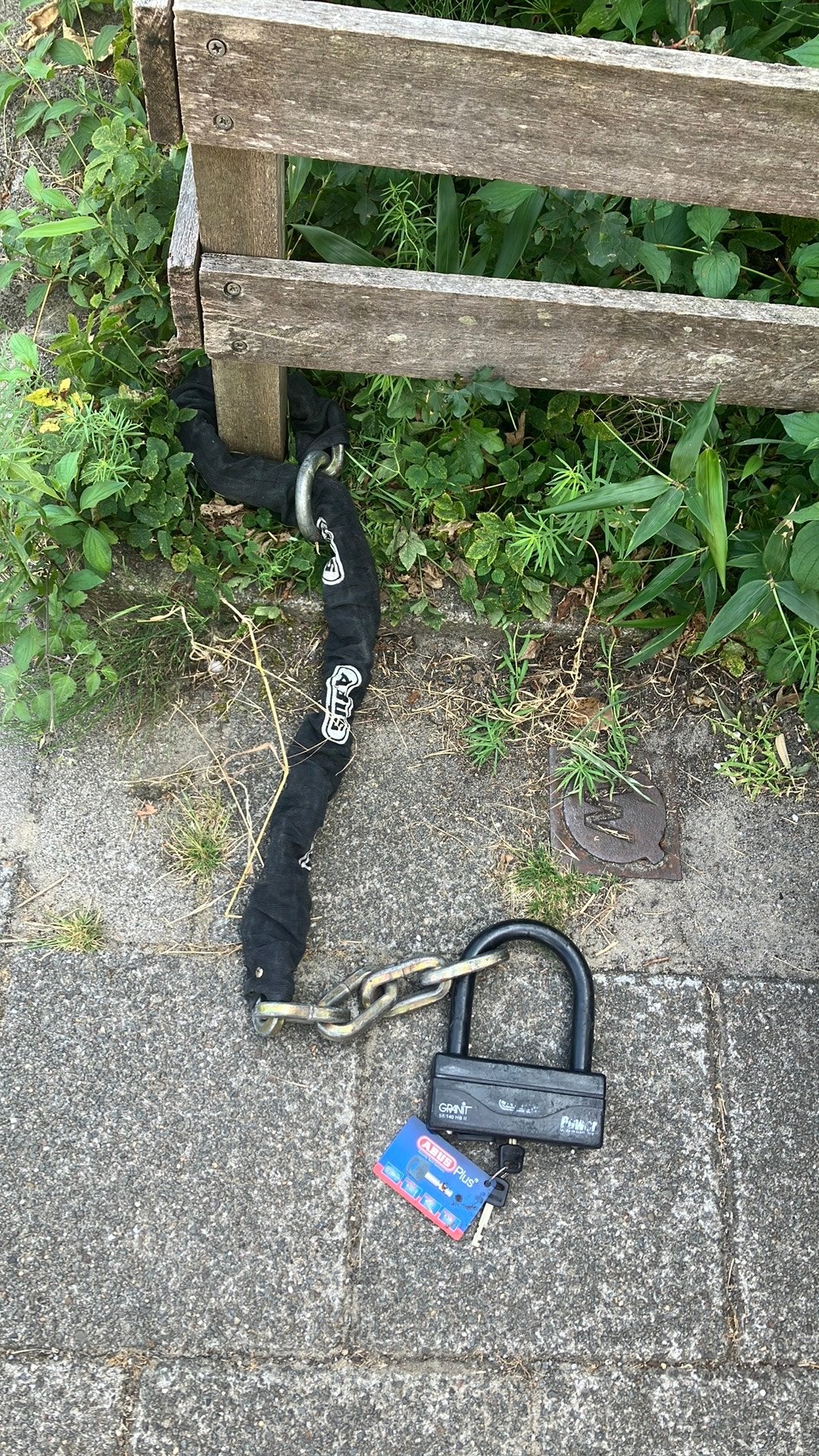 Abus granit power extreme, Ophalen, Zo goed als nieuw