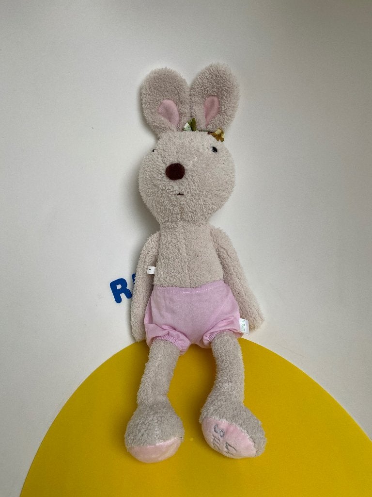 K3457 Le sucre konijn met roze broekje, Ophalen of Verzenden, Zo goed als nieuw, Overige typen