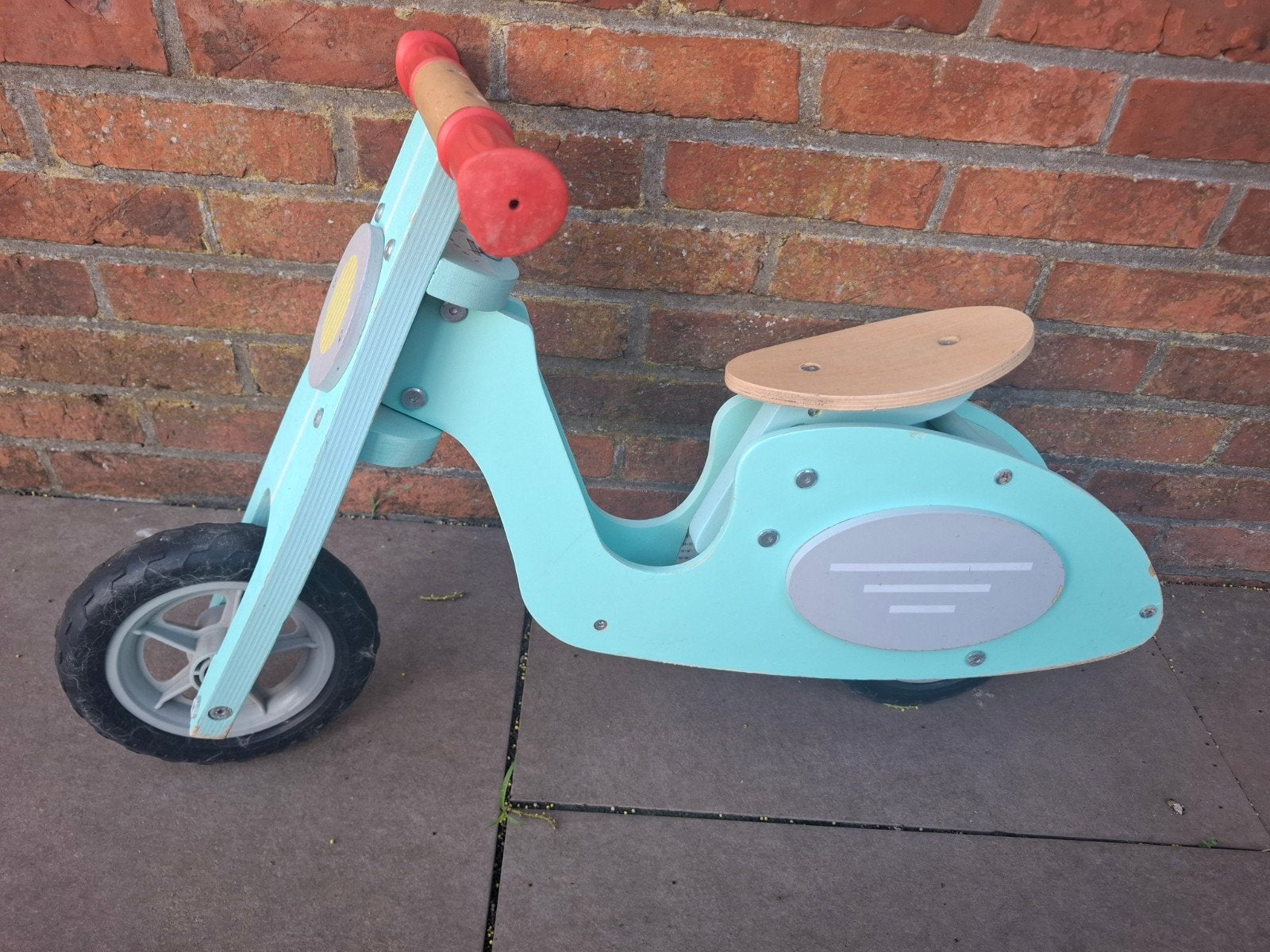 Houten loopfiets  in goede staat, Ophalen, Gebruikt, Loopfiets