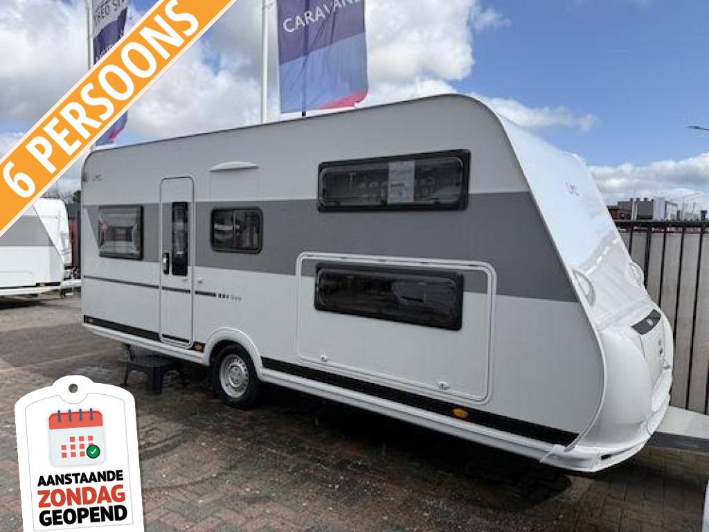 LMC Style Lift 500 K Hefbed!! 7 persoons!! + Gratis mover!, Caravans en Kamperen, Bedrijf, Treinzit, Meer dan 6, 5 tot 6 meter