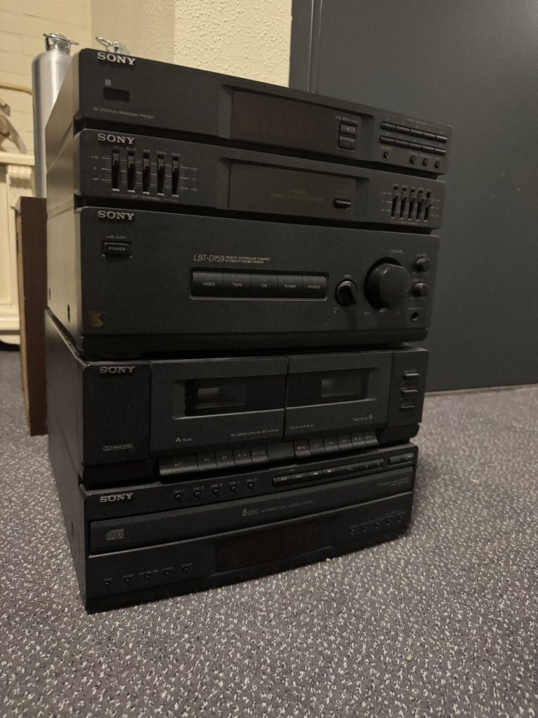 Sony LBT-D159 hifi-toren, Audio, Tv en Foto, Stereo-sets, Ophalen, Gebruikt, Tuner of Radio, Sony