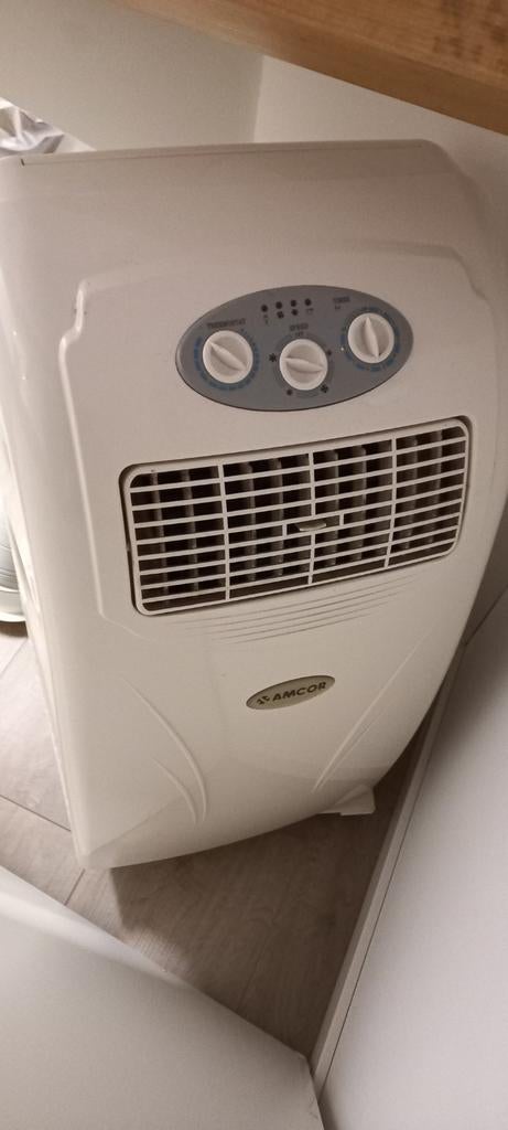 Amcor mobiele airco, Witgoed en Apparatuur, Airco's, Ophalen, Gebruikt, Timer, 3 snelheden of meer