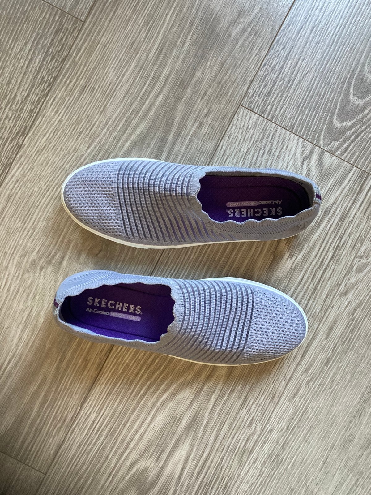 Lila Skechers, maat (7) 40, Overige kleuren, Ophalen of Verzenden, Sneakers of Gympen, Zo goed als nieuw