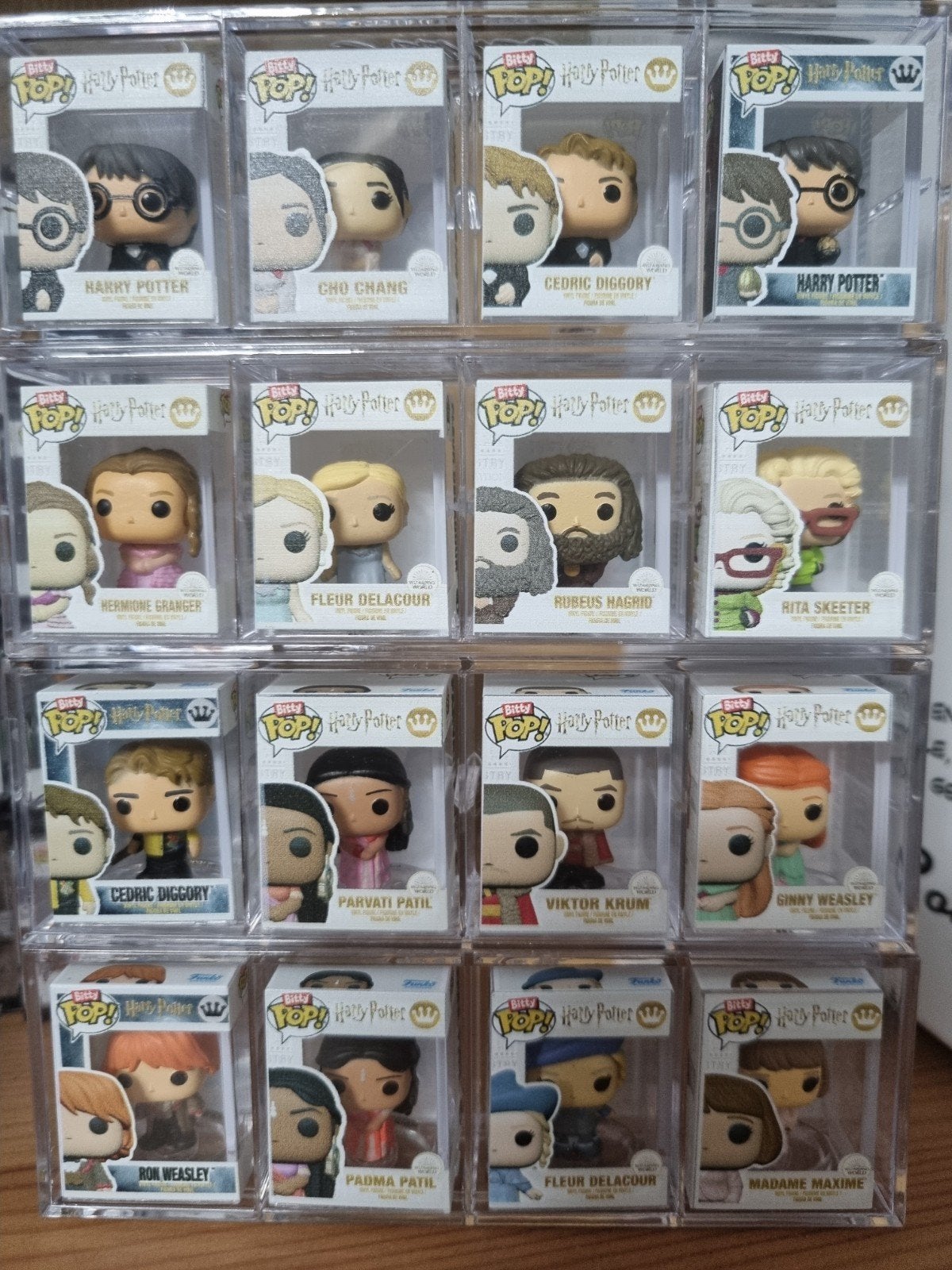 funko bitty pop harry potter compleet, Ophalen of Verzenden, Zo goed als nieuw