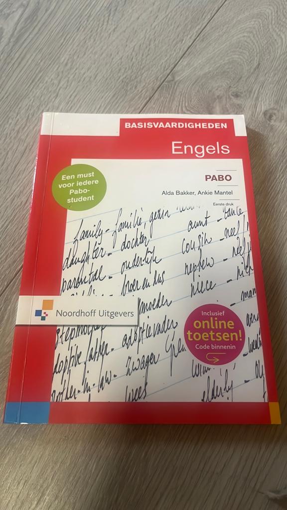 Basisvaardigheden Engels - PABO, Ophalen, Zo goed als nieuw, Overige onderwerpen