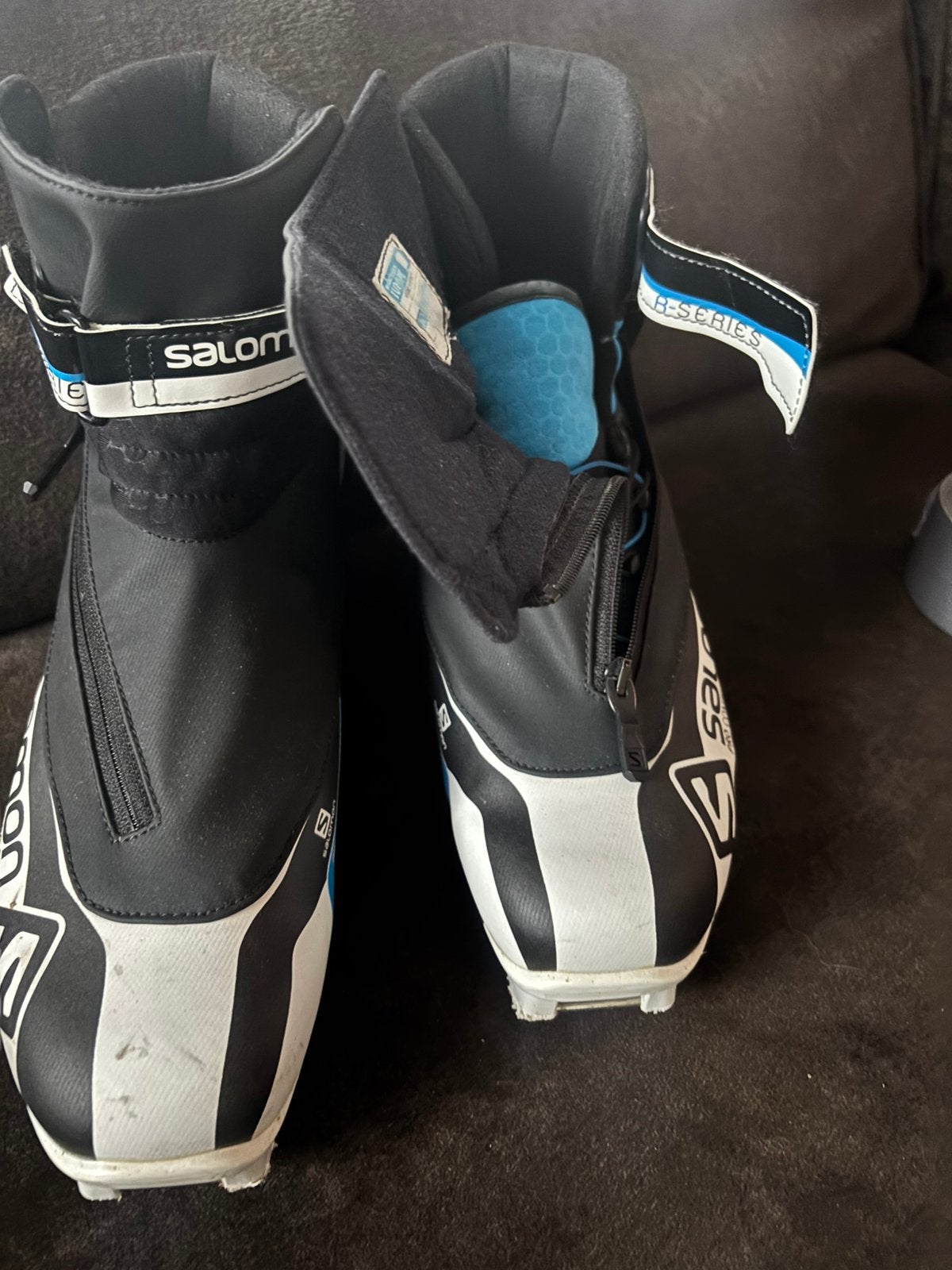 Salomon pro combi R-serie schaatsschoenen( 422/3), Overige merken, Klapschaats, Ophalen of Verzenden, Zo goed als nieuw