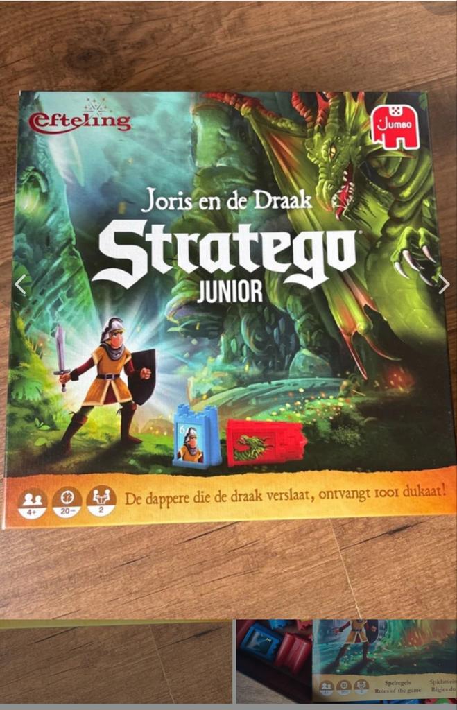 Efteling Stratego Junior: Joris en de Draak, Een of twee spelers, Ophalen of Verzenden, Zo goed als nieuw