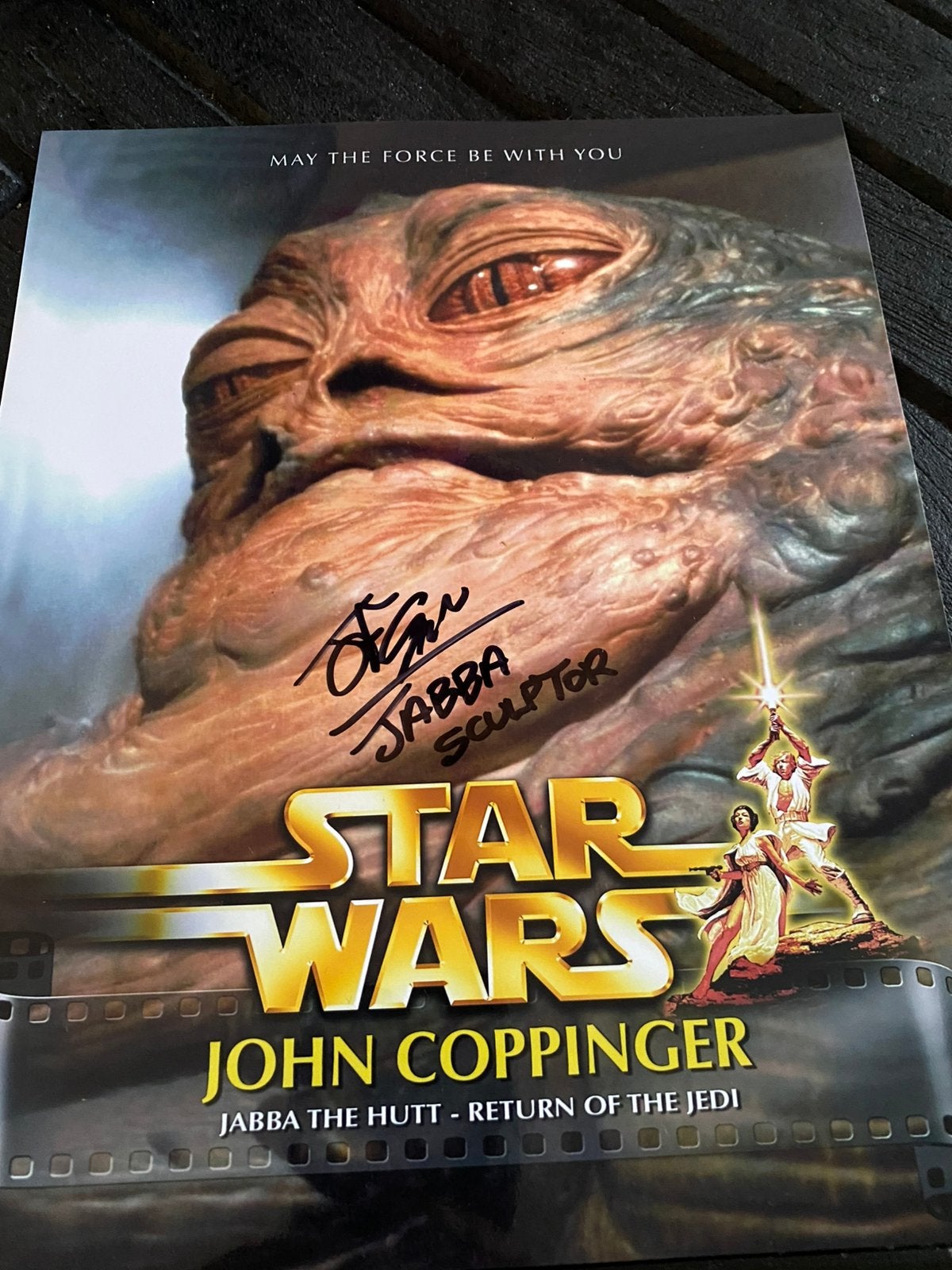 Filmster handtekening coppinger, Verzamelen, Star Wars, Ophalen of Verzenden, Zo goed als nieuw