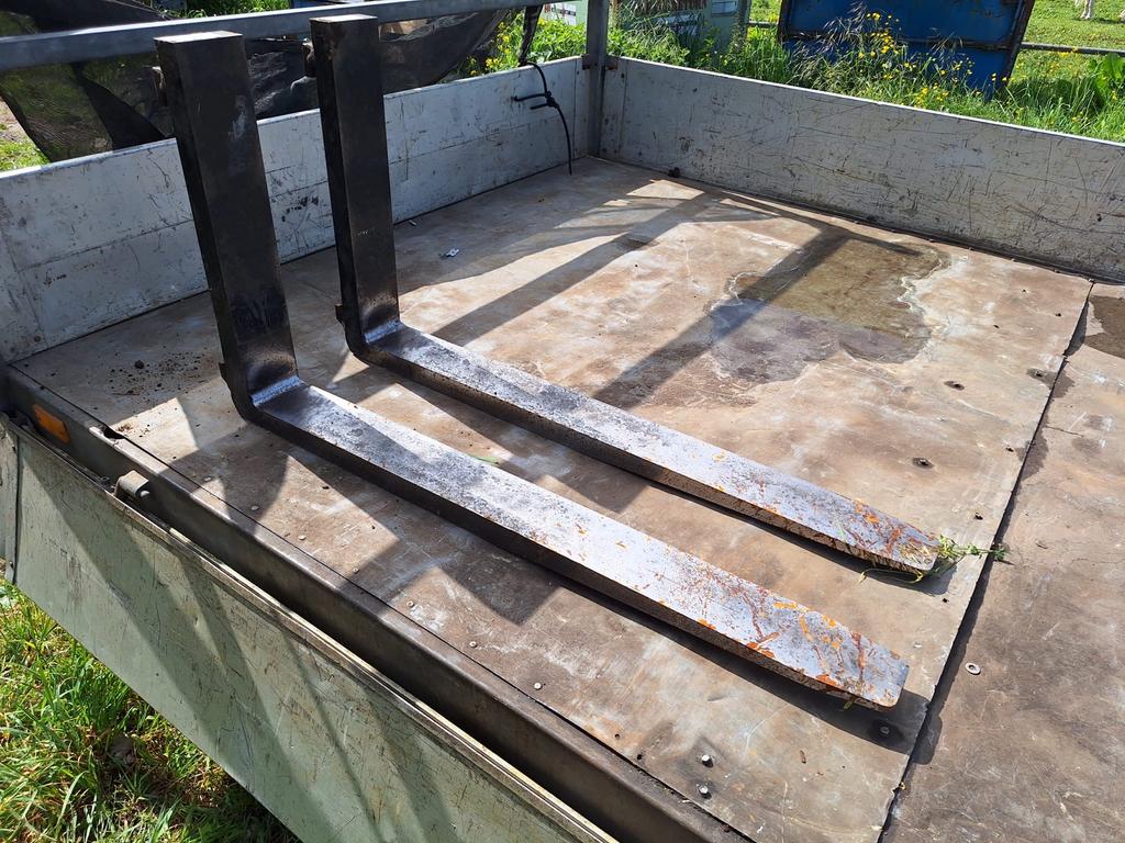 Palletlepels Stevige set, Ophalen, Gebruikt