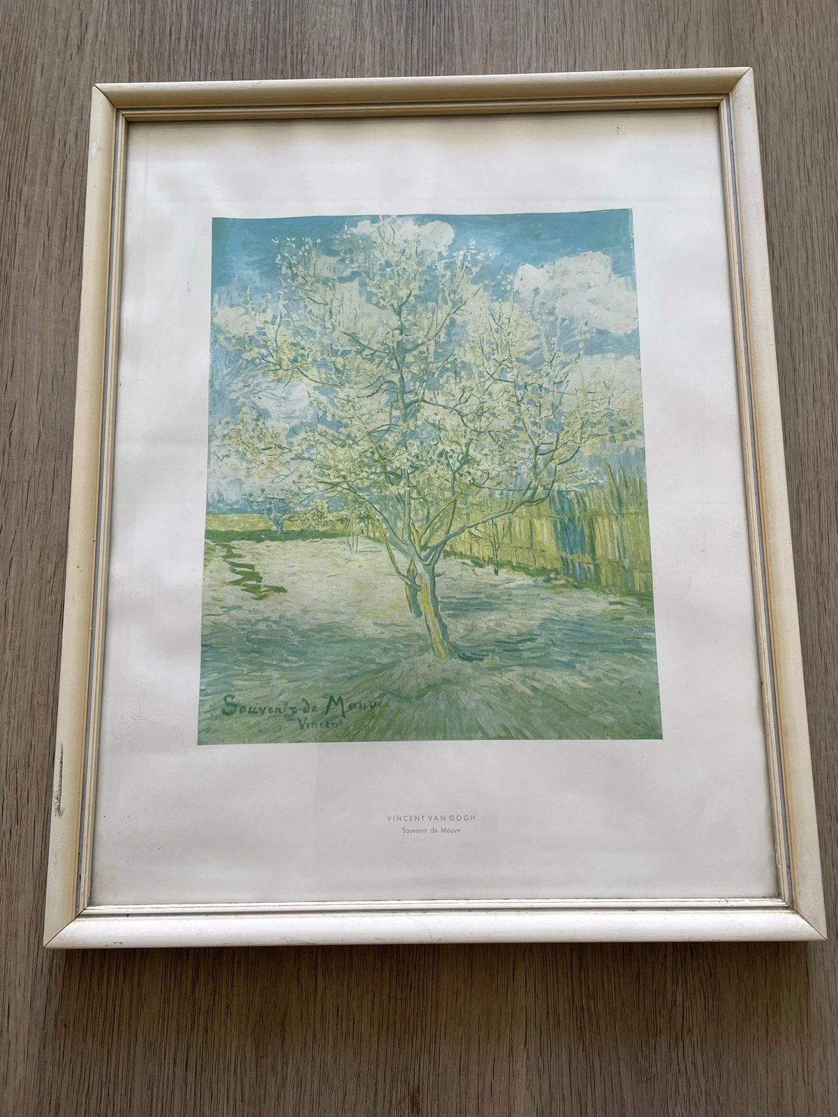 Souvenir de Mauve - Vincent van Gogh print, Impressionistisch, Ophalen of Verzenden, Landschap, Print