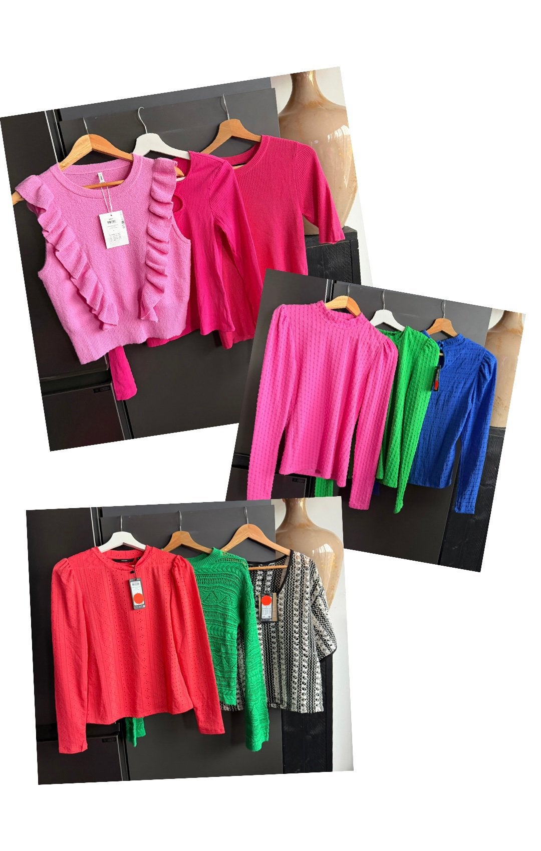 Partij 250 nieuwe dameskleding only vero moda noisy may, Ophalen of Verzenden, Nieuw, Maat 38/40 (M)