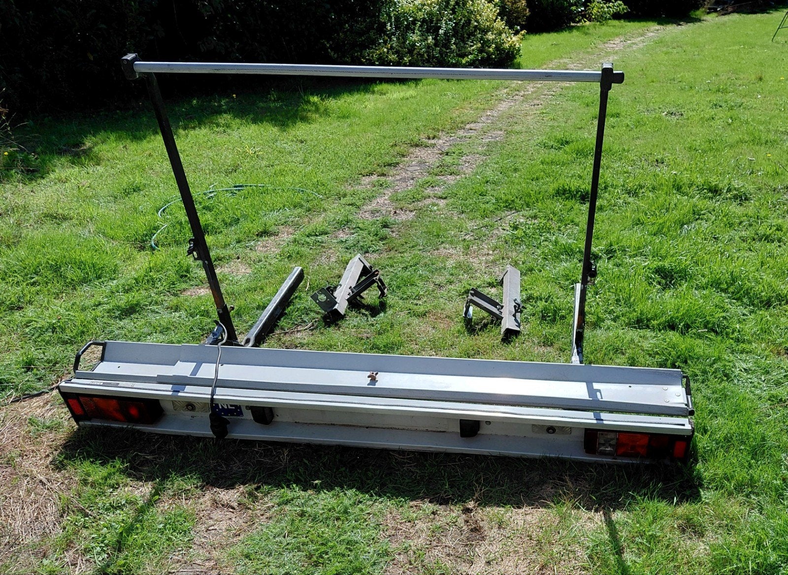 SAWIKO Mikro scooter-drager met bevestiging en oprijgoot, Ophalen, Gebruikt