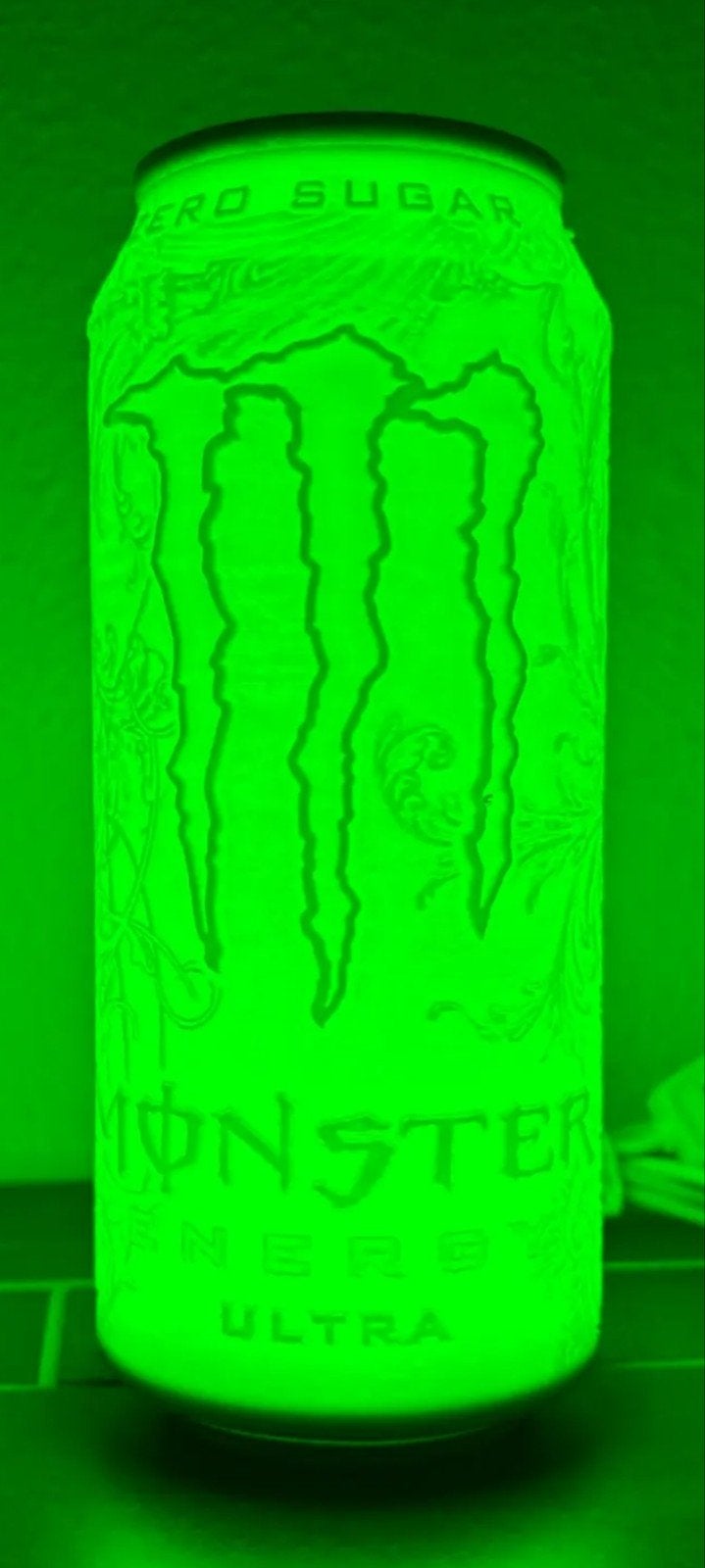 Monster energy led lamp, Huis en Inrichting, Ophalen, Nieuw