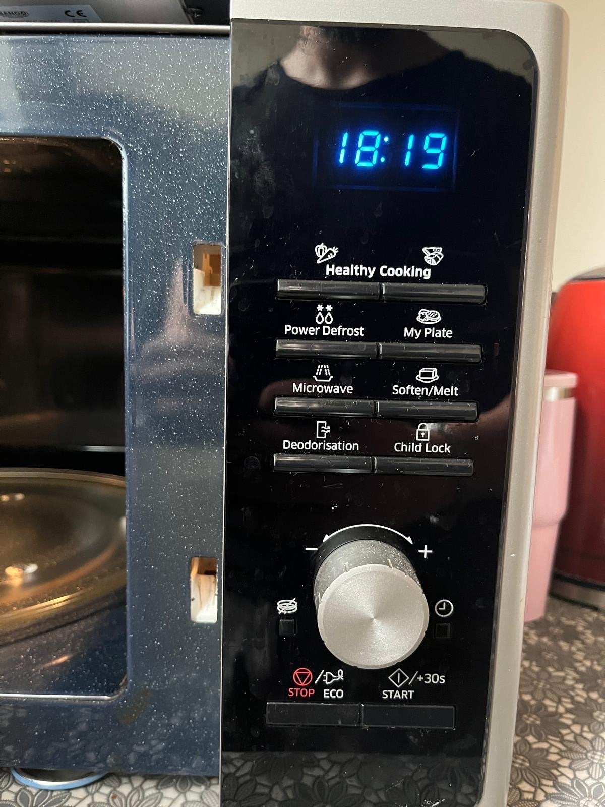 Samsung Magnetron Zo Goed Als Nieuw, Witgoed en Apparatuur, Ophalen of Verzenden, Zo goed als nieuw, Magnetron, Draaiplateau