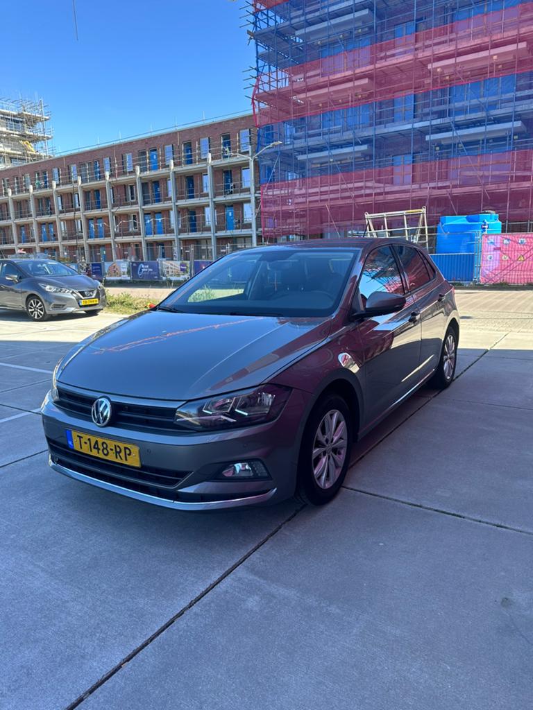 Volkswagen Polo 1.0 TSI 115pk 7-DSG 2018 Grijs, Auto's, Volkswagen, 49 €/maand, 115 pk, Particulier, 3 cilinders