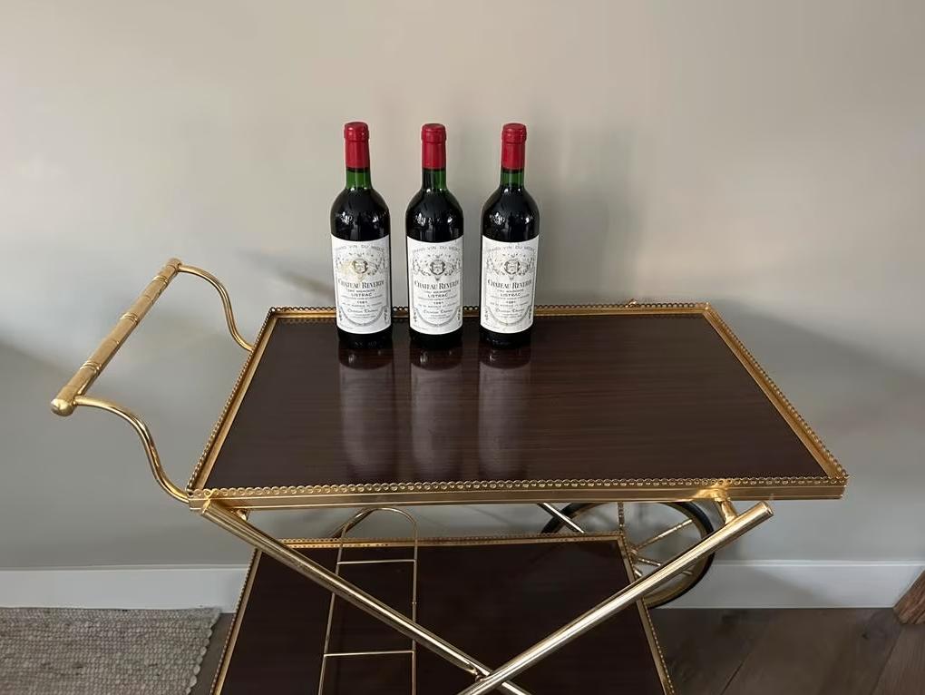 3 flessen Château Reverdito Listrac 1981, Ophalen