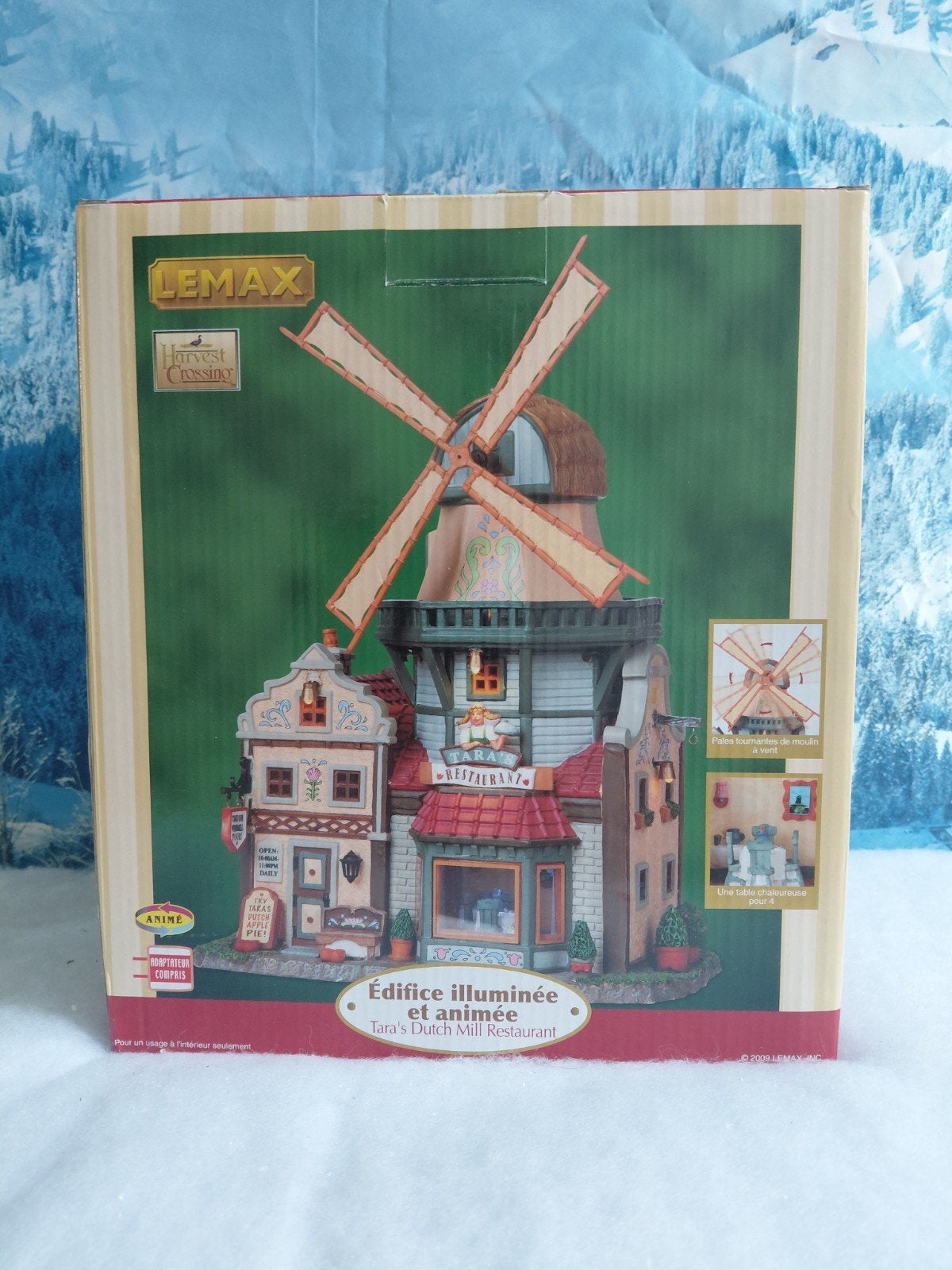 Lemax Tara's Dutch Mill Restaurant, Ophalen of Verzenden, Zo goed als nieuw