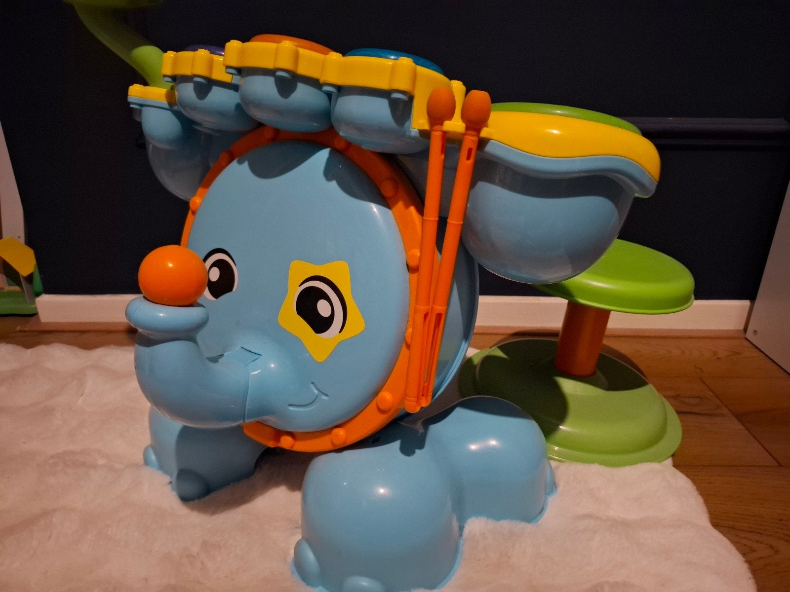 VTech baby jungle rock drumstel, Kinderen en Baby's, Speelgoed | Overig, Ophalen, Zo goed als nieuw, Jongen of Meisje