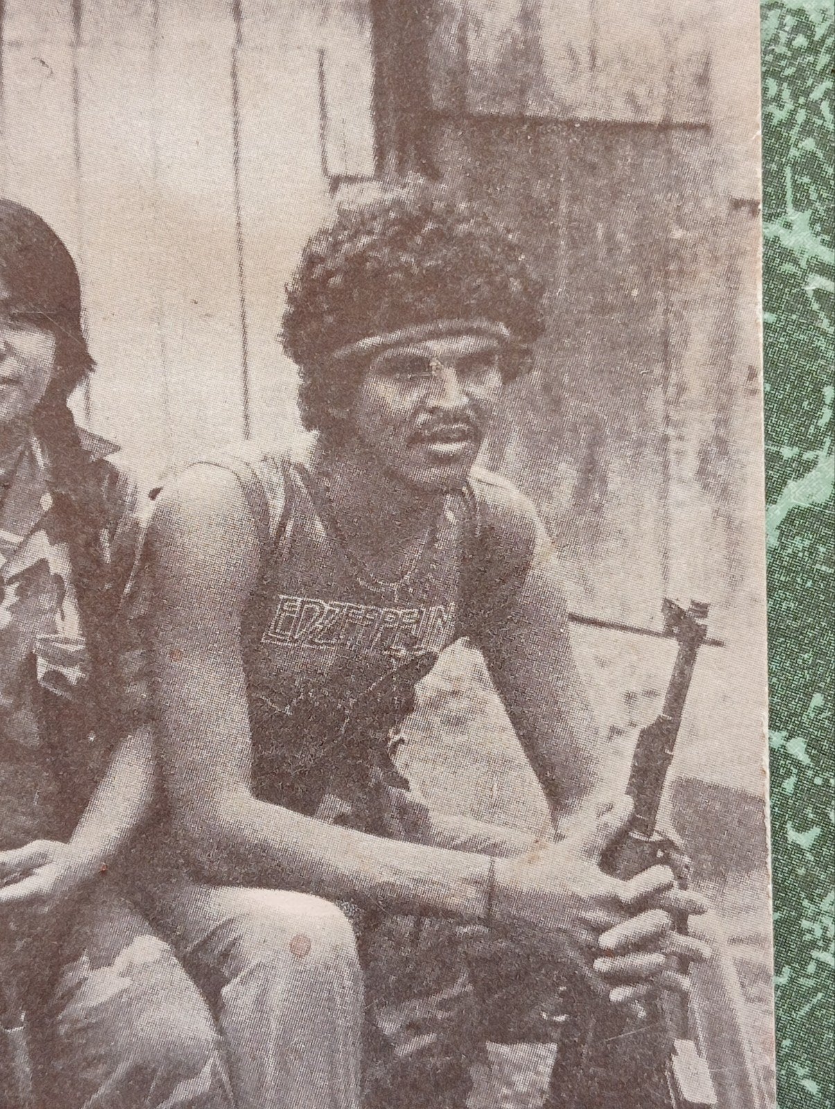 Nicaragua jaren 80 ansichtkaart Foto Rebellen, Verzamelen, Foto's en Prenten, Ophalen of Verzenden, Voor 1940, Gebruikt, Overige onderwerpen