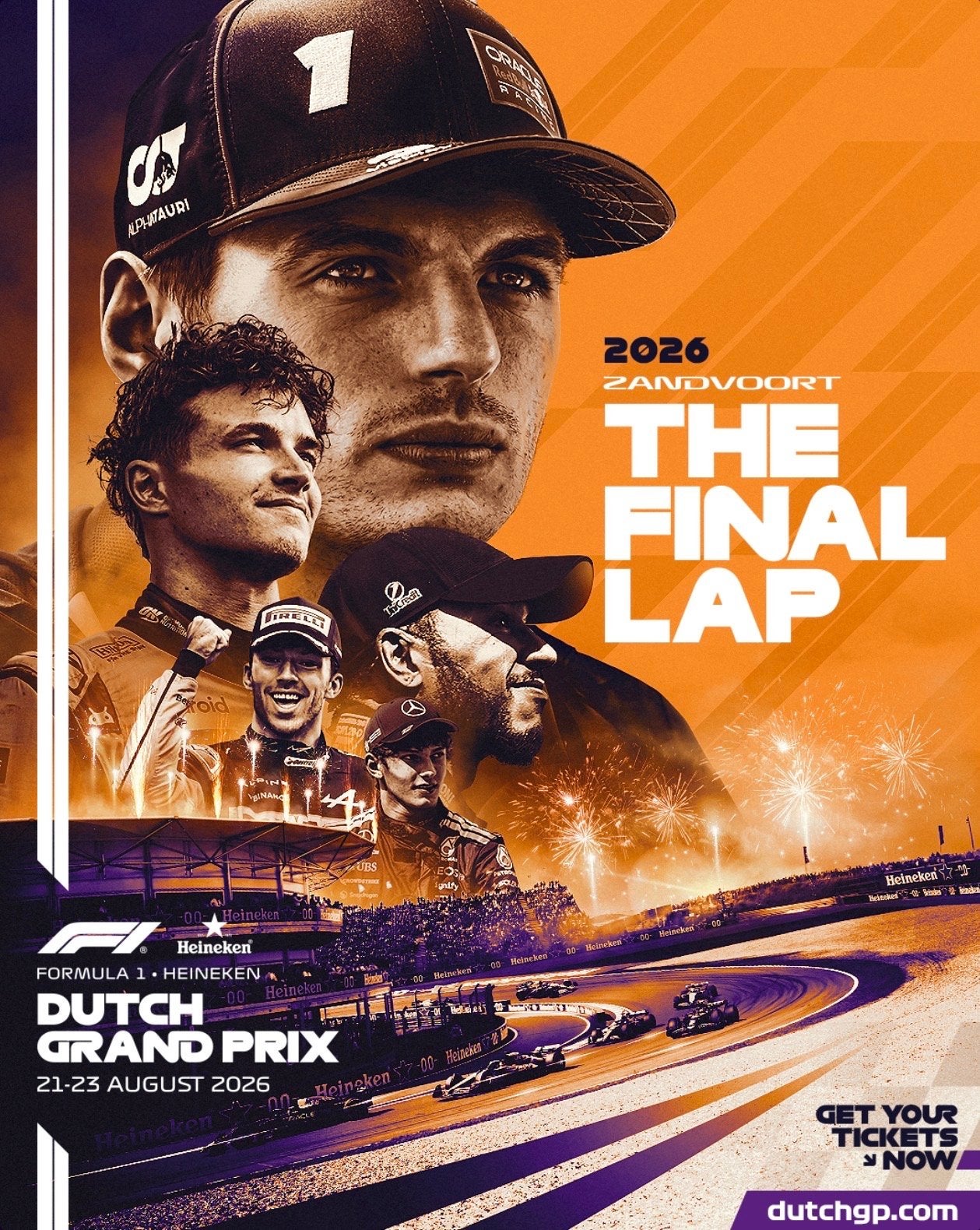 F1 DUTCH GRAND PRIX 2026 VRIJDAG GRANDSTAND 1, bieden mag, Ophalen of Verzenden, Nieuw, Formule 1