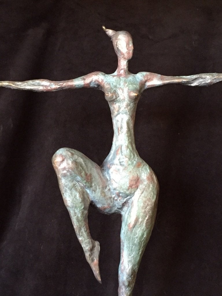Bronzen vrouw Milo 52cm!! groot abstract zuiver mooi brons, Antiek en Kunst, Ophalen of Verzenden
