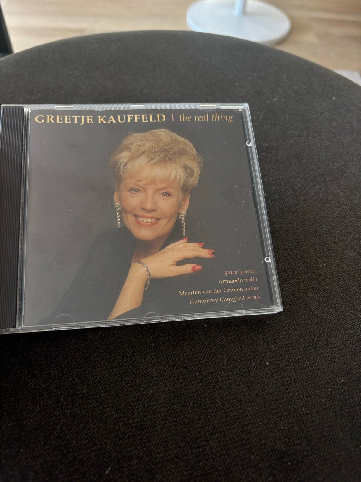 Greetje Kauffeld - The Real Thing CD, Ophalen of Verzenden, Zo goed als nieuw, Jazz, Inclusief doosje