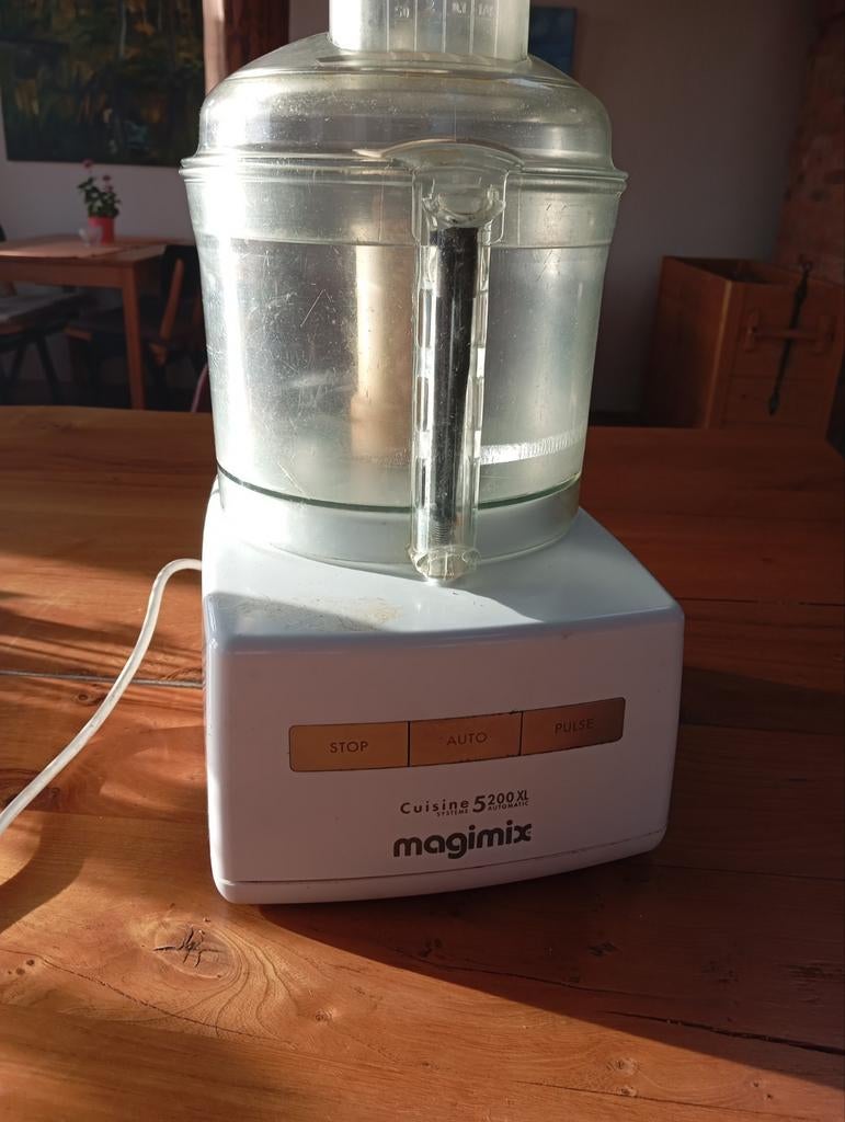 Magimix Cuisine 5200XL Foodprocessor - Werkend, Witgoed en Apparatuur, Ophalen, Gebruikt, Blender