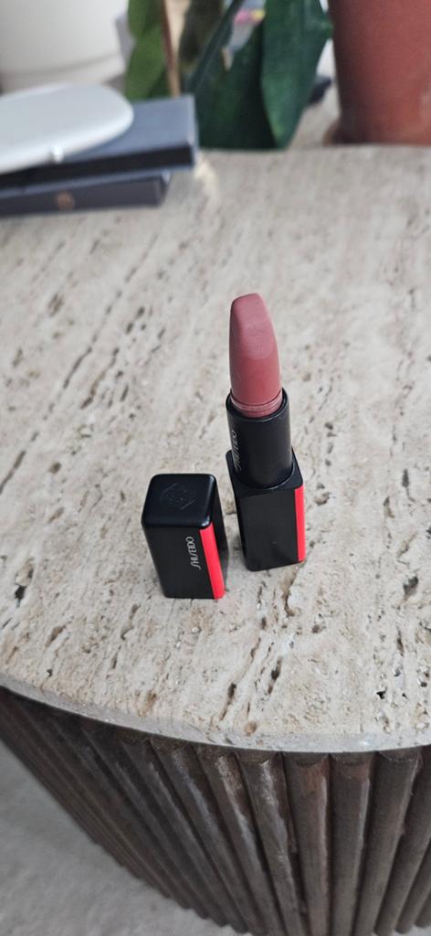 Shiseido Modern Matte Powder Lipstick 504 Murmur, Lippen, Ophalen of Verzenden, Zo goed als nieuw, Make-up