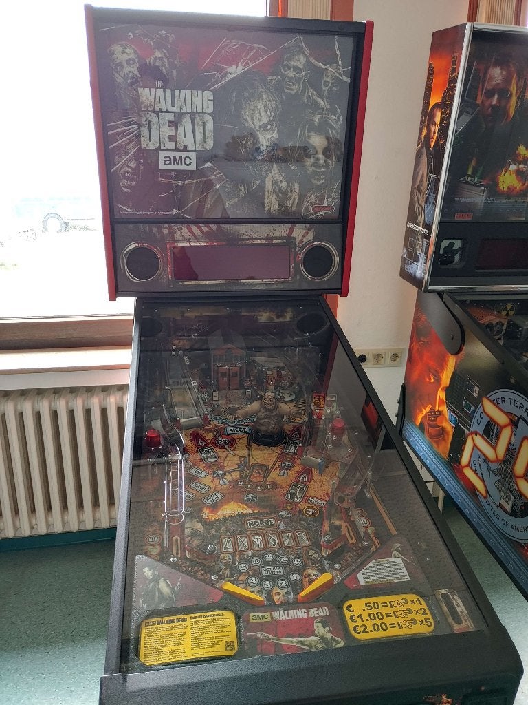 The Walking Dead Pro (TWD) - Flipperkast Stern, Ophalen, Gebruikt, Stern, Dot-matrix