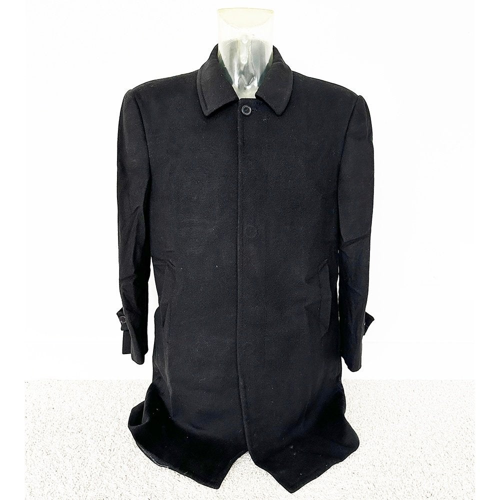 Chique Lawren & Miles Heren Mantel - 98 (L) € 65,-, Maat 52/54 (L), Zwart, Ophalen of Verzenden, Zo goed als nieuw