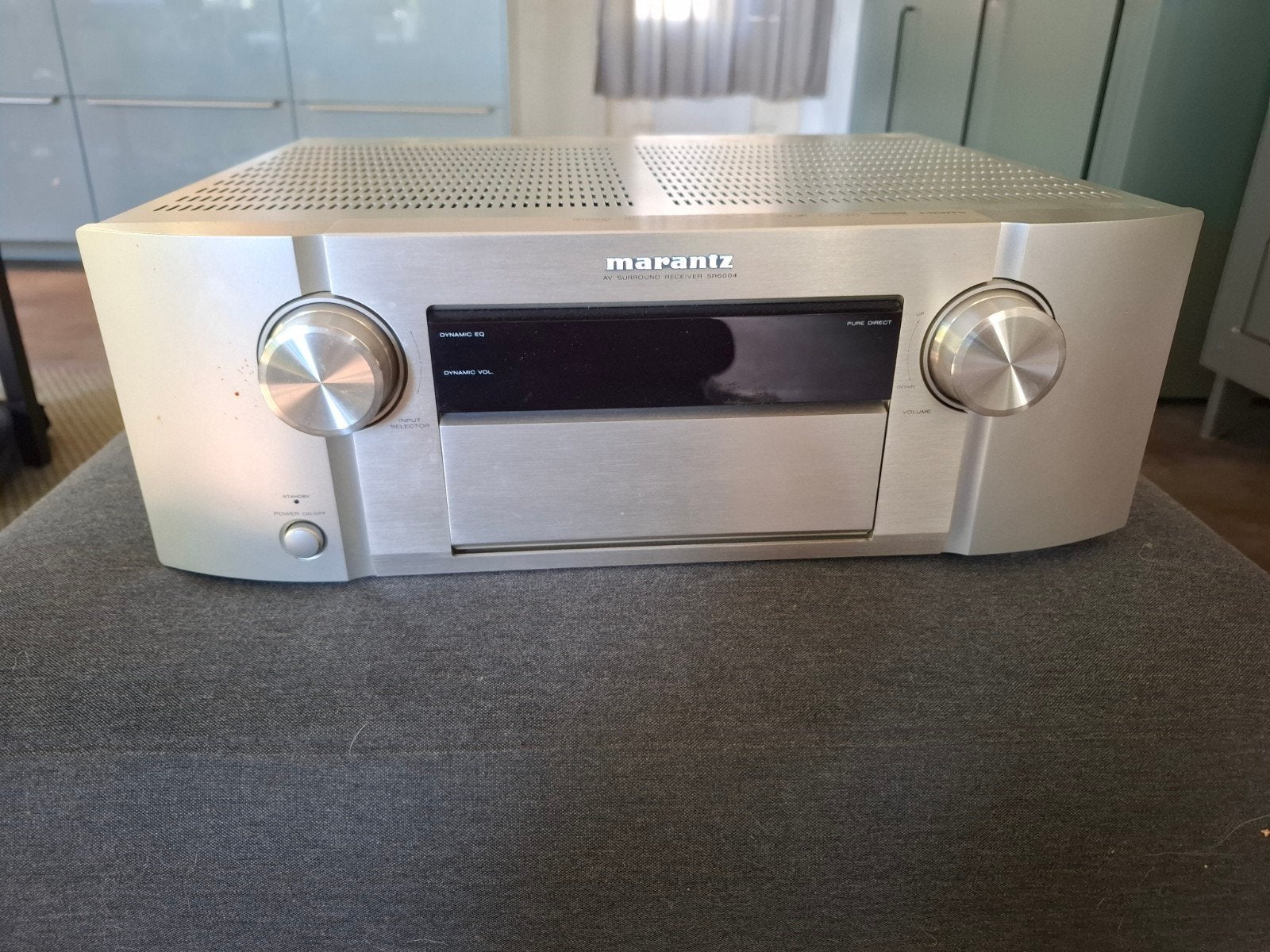 Marantz SR6004 AV Surround Receiver - Zilver, Zo goed als nieuw, 120 watt of meer, Ophalen, Marantz