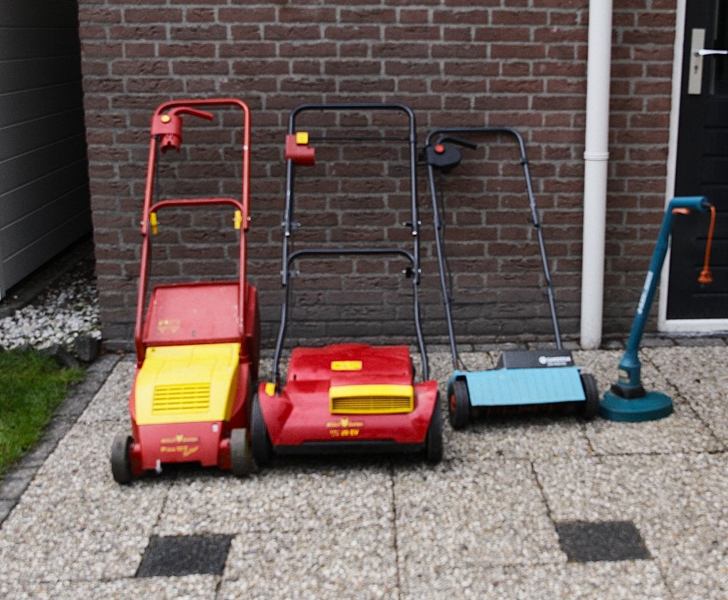 Verticuteer, gras, graskante, verticuteer machines, Ophalen, Gebruikt, Elektrisch, Wolf-Garten