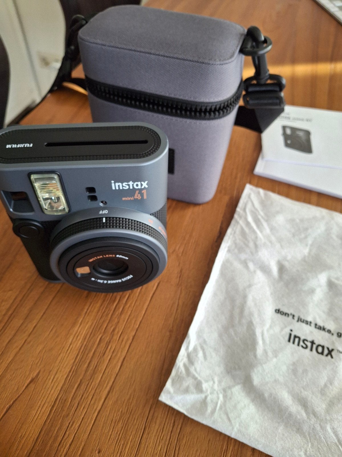 instax mini 41 fujifilm, Ophalen of Verzenden, Zo goed als nieuw, Polaroid, Fuji