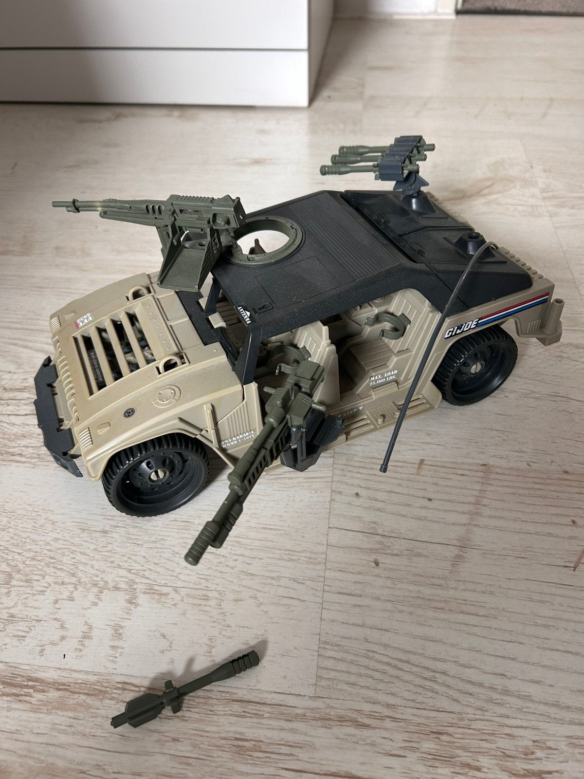 Vintage G.I. Joe "Hammer" voertuig uit 1990, Ophalen of Verzenden, Gebruikt