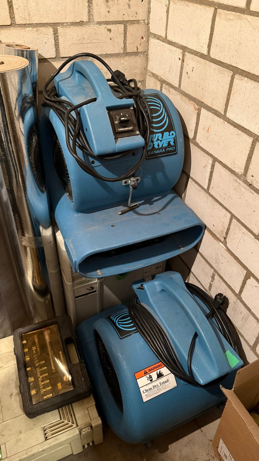 TurboDryer Sahara Pro Vloerventilator - windmachine, Ophalen, Gebruikt, Vloerventilator