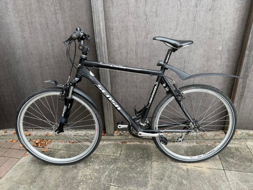 Sensa cross hybride sport fiets, Zo goed als nieuw, Meer dan 20 versnellingen, 53 tot 57 cm, Ophalen