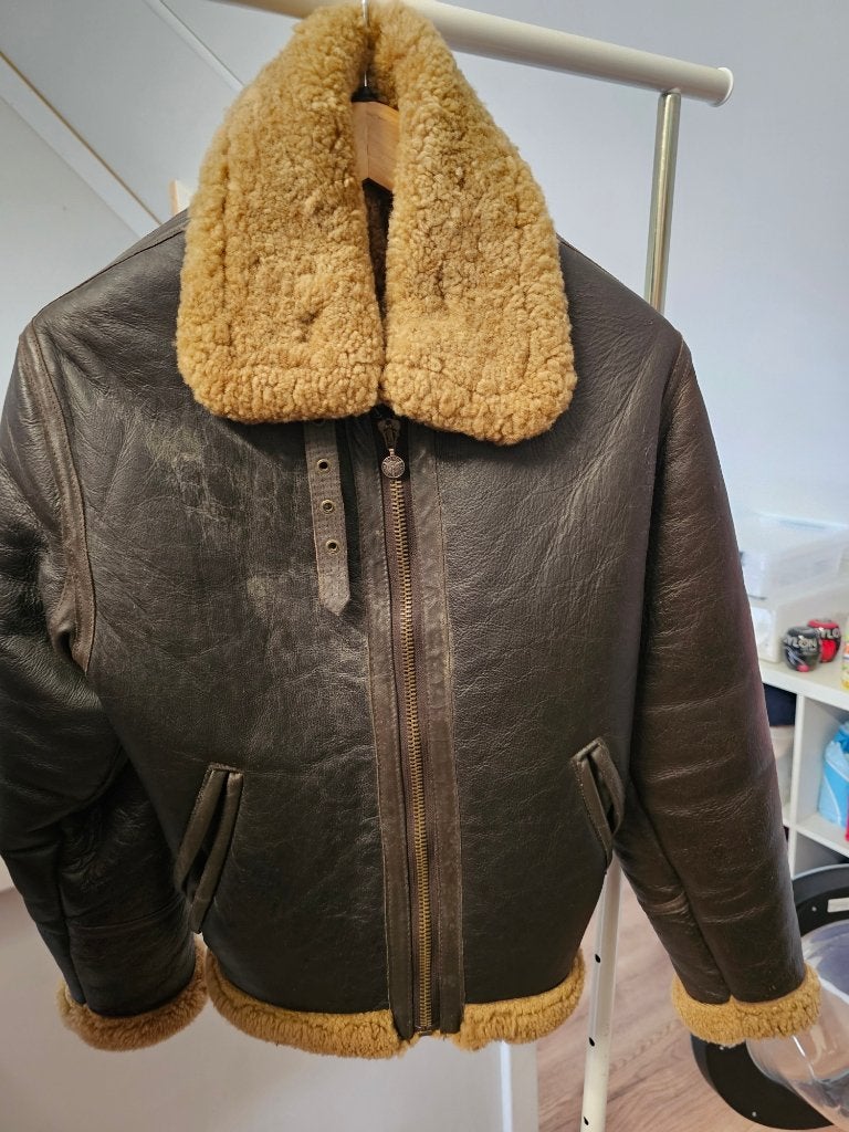 Pilotenjas Pall Mall, Bruin, Maat 48/50 (M), Pall Mall, Ophalen of Verzenden