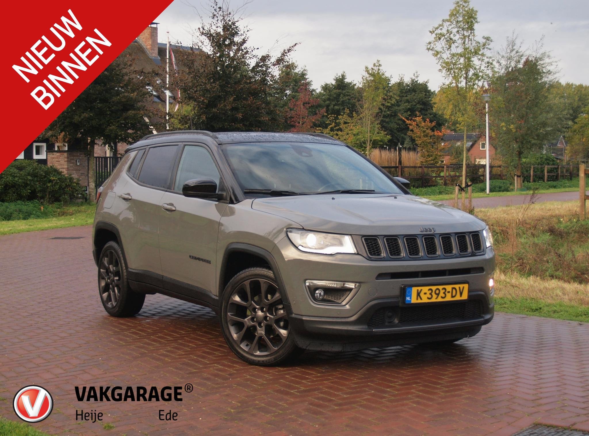 Jeep Compass 1.3T S | Camera | Stoelmemory | Cruise Control, Auto's, Euro 6, 4 cilinders, 150 pk, 600 kg