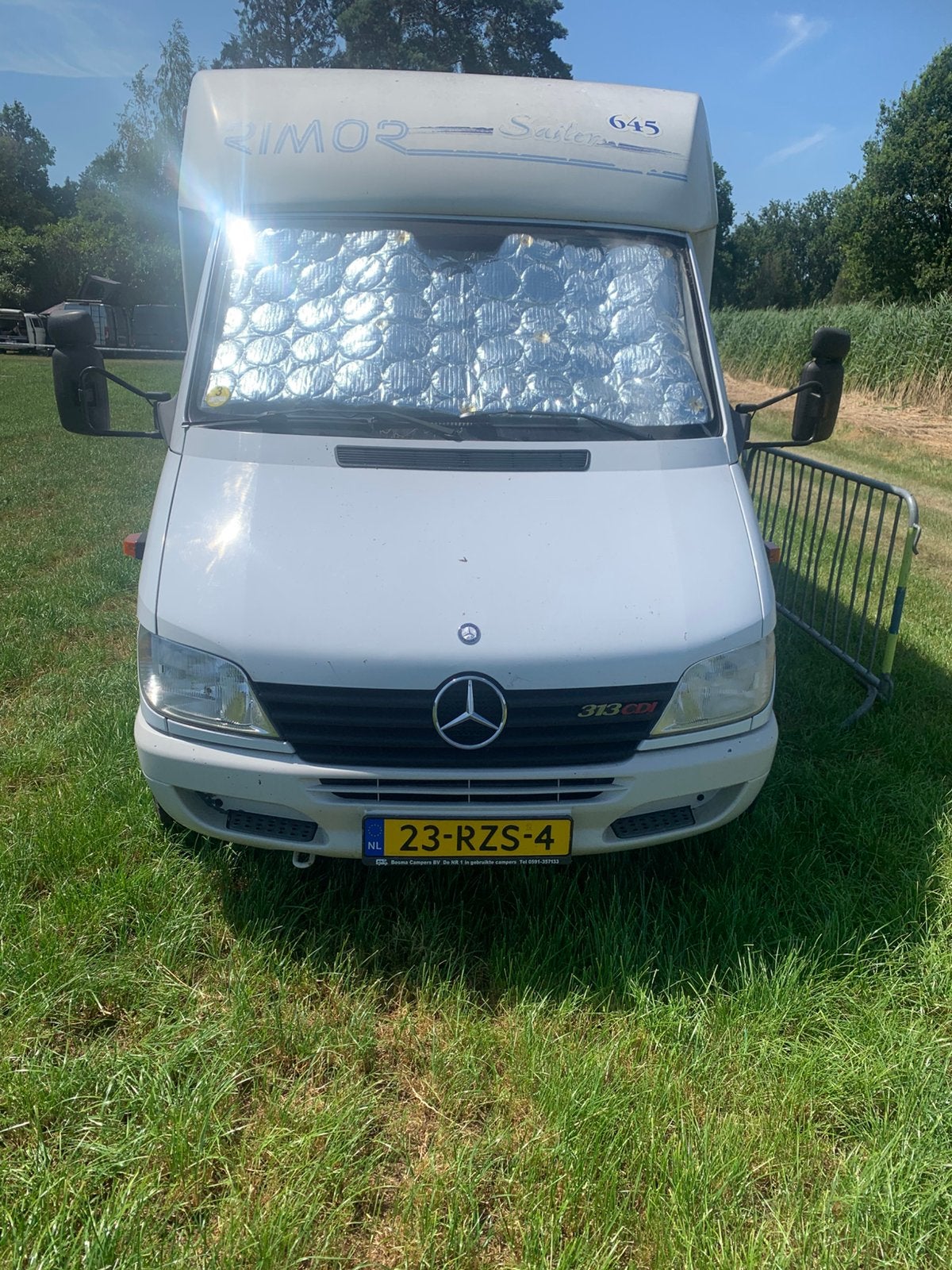 Mercedes Camper 313 CDI Rimor Sailer 645, Ophalen, Gebruikt, Mercedes-Benz
