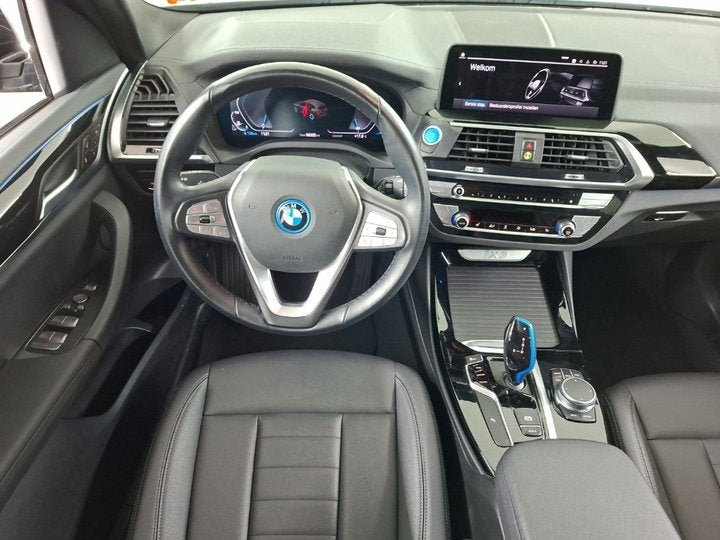 BMW iX3 Executive 80 kWh 3-Fase 1e-Eig. & Dealer-Onderh BOVA, Auto's, Achterwielaandrijving, Gebruikt, Lederen bekleding, 436 min