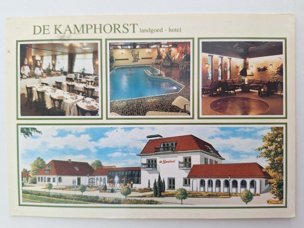 Voorthuizen - Landgoed Hotel De Kamphorst - 1990, Ophalen of Verzenden, 1980 tot heden, Gelopen, Gelderland