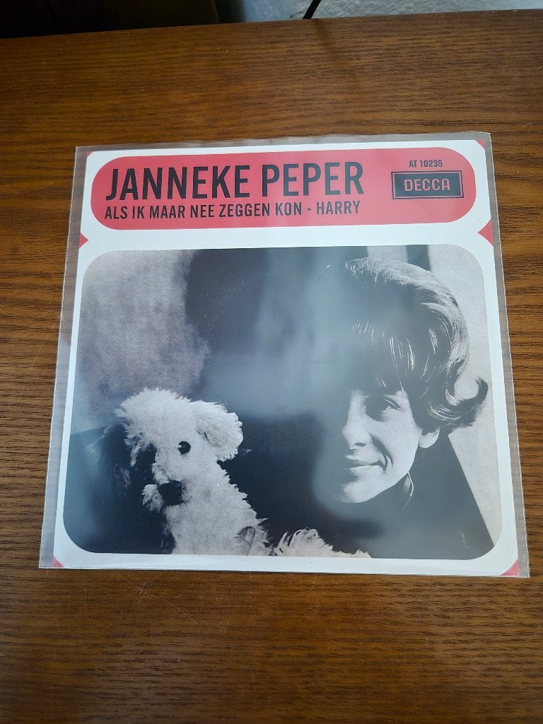 Janneke Peper aanbieding 20euro, Ophalen of Verzenden, Zo goed als nieuw, 7 inch, Levenslied of Smartlap