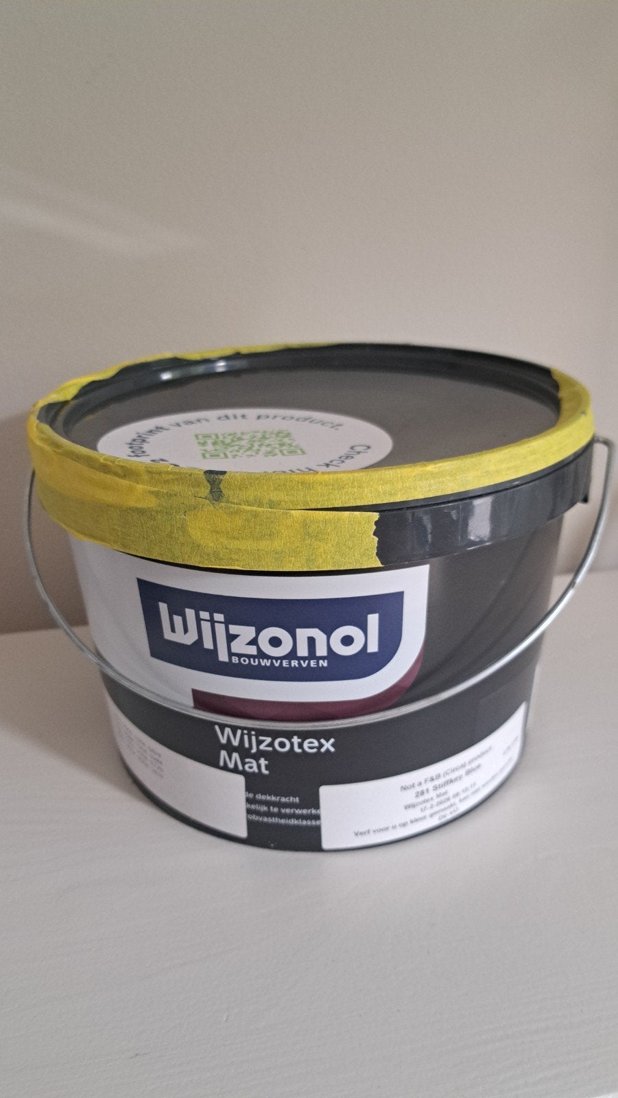 Wizozonol Wijzotex Mat 281 Stiffkey Blue 2,5L, Blauw, Nieuw, Ophalen of Verzenden, Verf