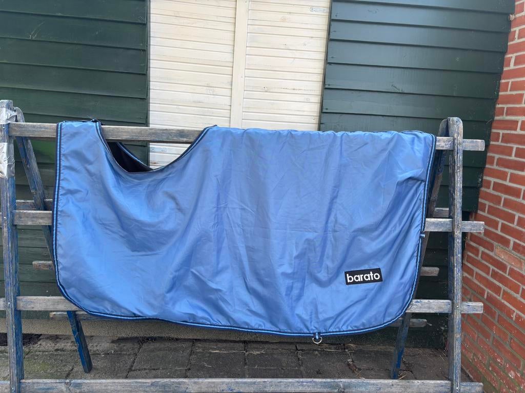 Waterdichte fleece gevoerde uitrijdeken, Ophalen, Zo goed als nieuw