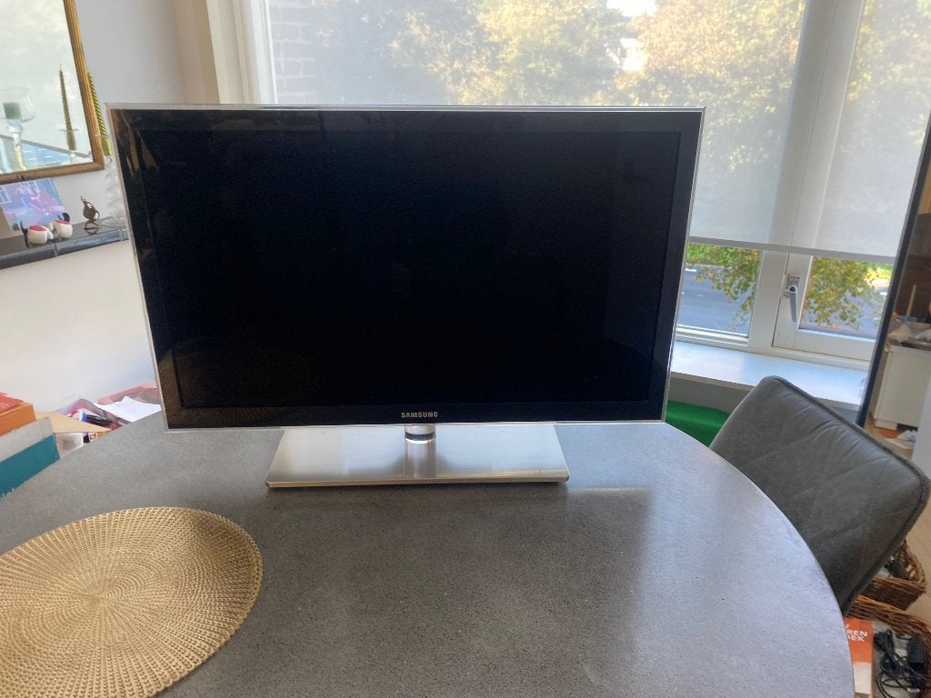 Gratis aangeboden Samsung tv, Ophalen, Gebruikt, 50 Hz, Samsung