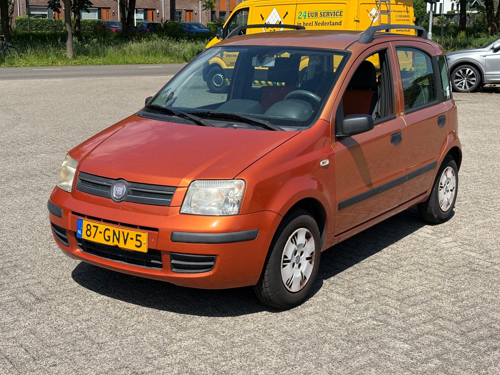 Fiat Panda 1.2 44KW 60PK 2008 APK 05/2027, Auto's, Fiat, Bedrijf, Panda, Airbags, Airconditioning, Centrale vergrendeling, Elektrische ramen