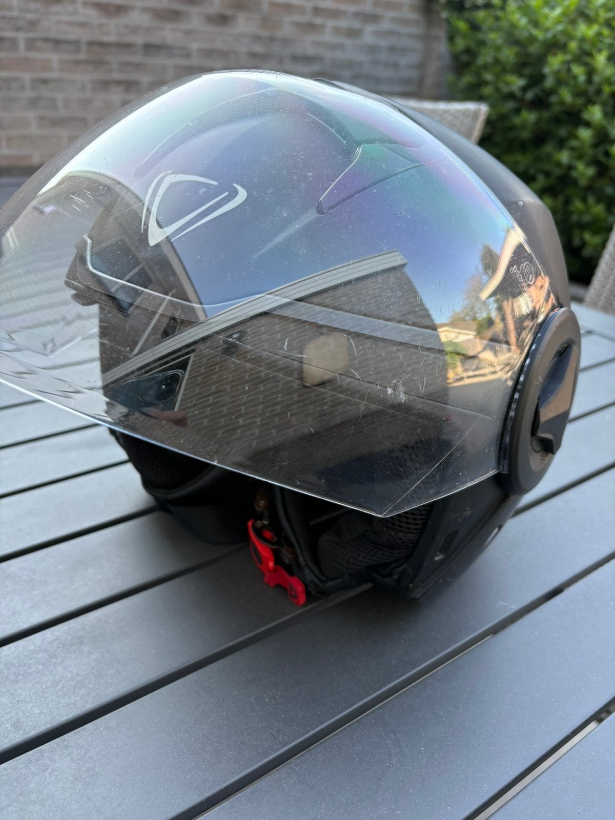 Te koop Scooter helm, Ophalen, Gebruikt, Extra large of groter