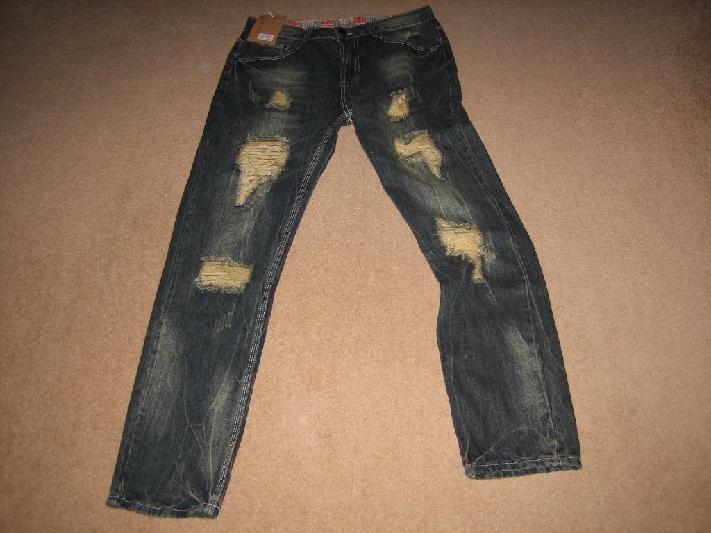 spijkerbroek, Blauw, DANT BULUM, Nieuw, W32 (confectie 46) of kleiner