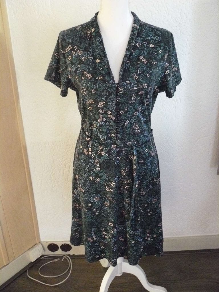 King Louie Emmy Dress Monterey maat XL., Meerkleurig, Maat 46/48 (XL) of groter, Ophalen of Verzenden, Zo goed als nieuw