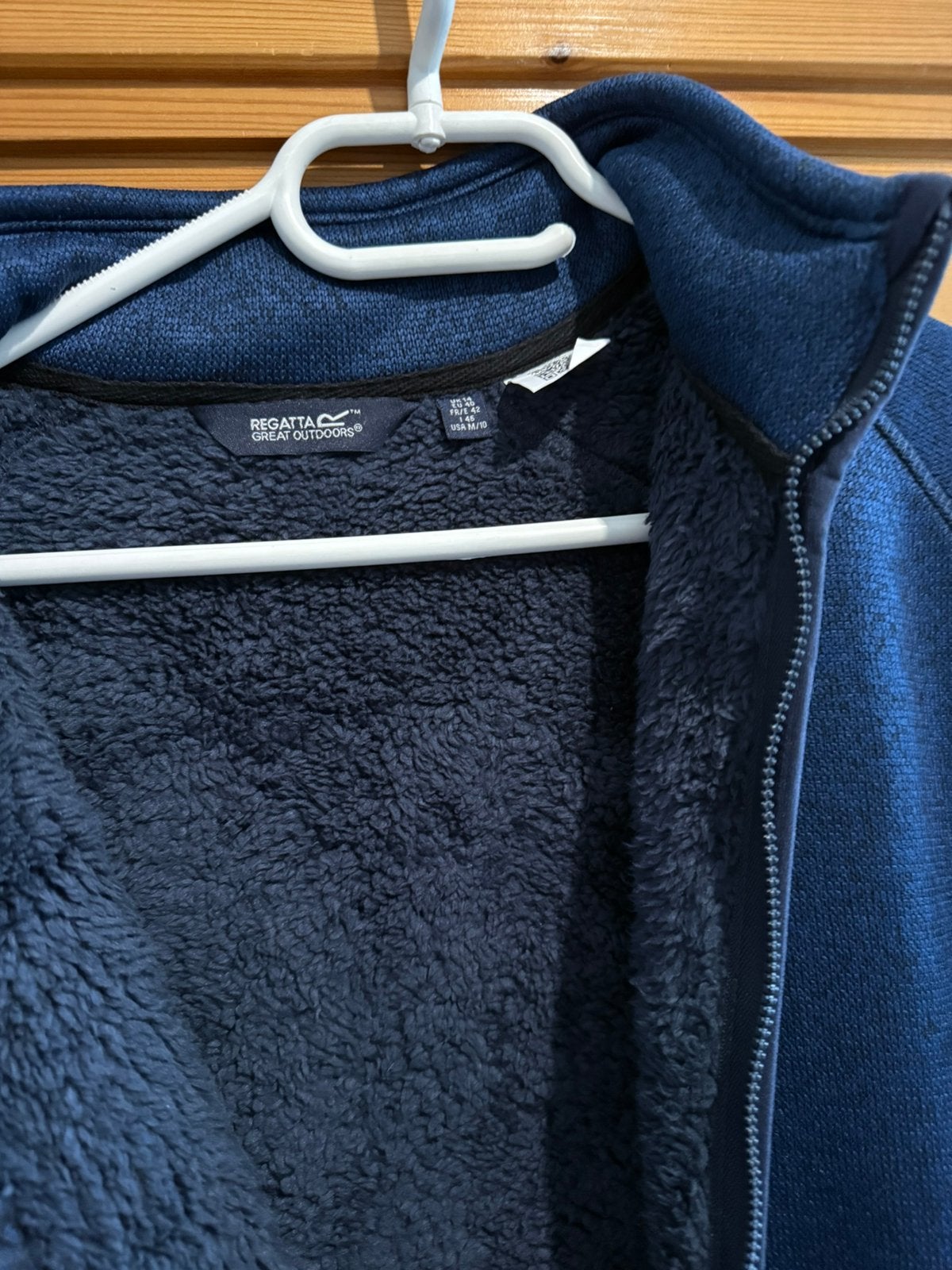 Regatta fleece jas dames maat 40, Ophalen of Verzenden, Nieuw, Maat 42/44 (L), Blauw